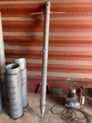 Grain aeration spear. No fan