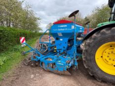 2016 Lemken Solitair 9 3m combination drill with Zirkon 12 powerharrow and bout markers. Serial No:2