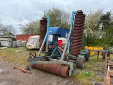 JB Edlington&Co 6.5m cambridge rolls, vertical folding. Serial No: H5013-7.5 c/w StocksAg FanJet Pro