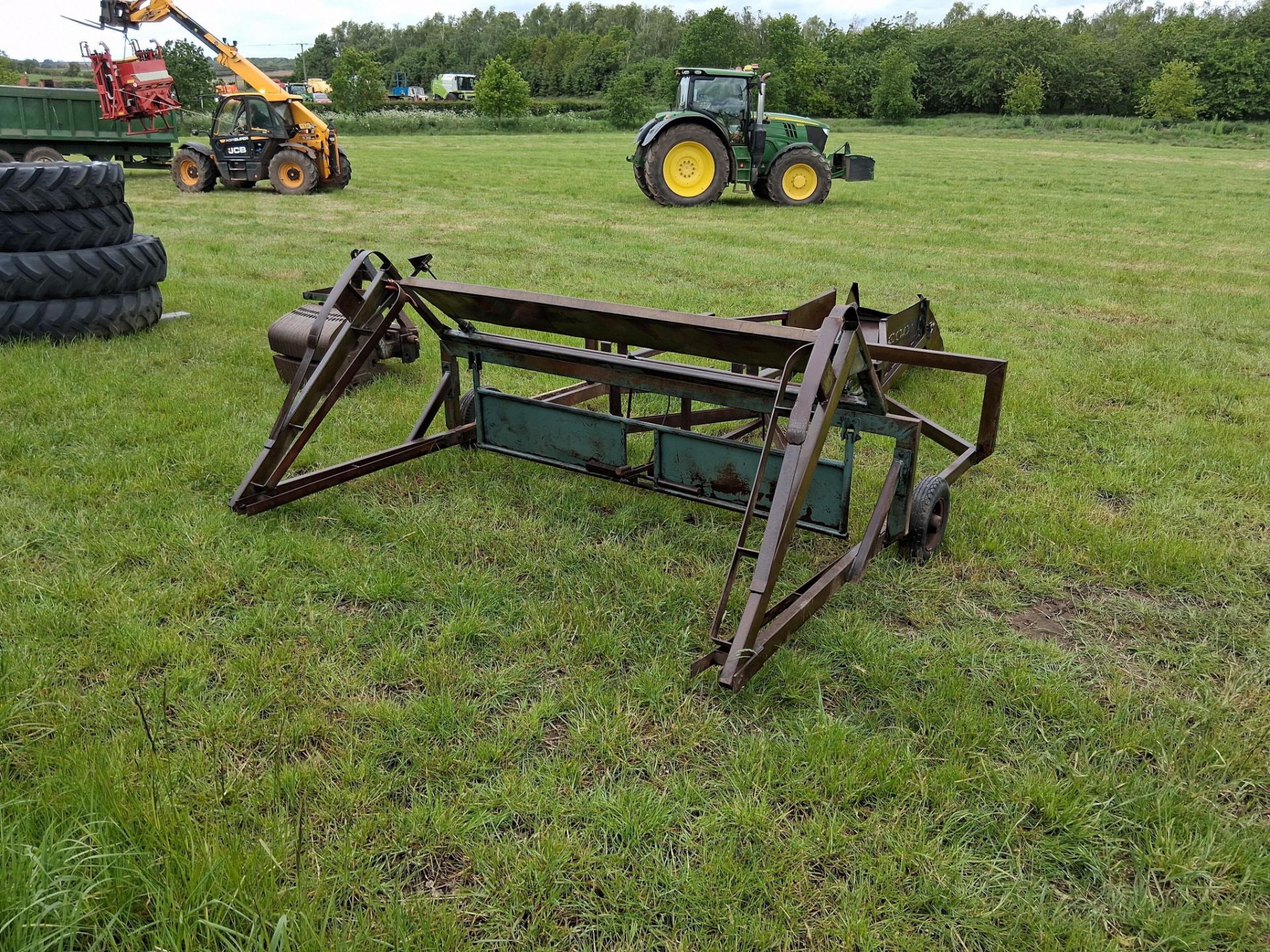 Cooks flat 8 bale sledge - Image 5 of 6