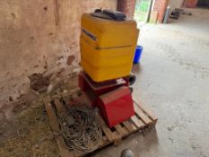 2012 Spaldings TP0830N pneumatic seed applicator. Serial No: 0812144