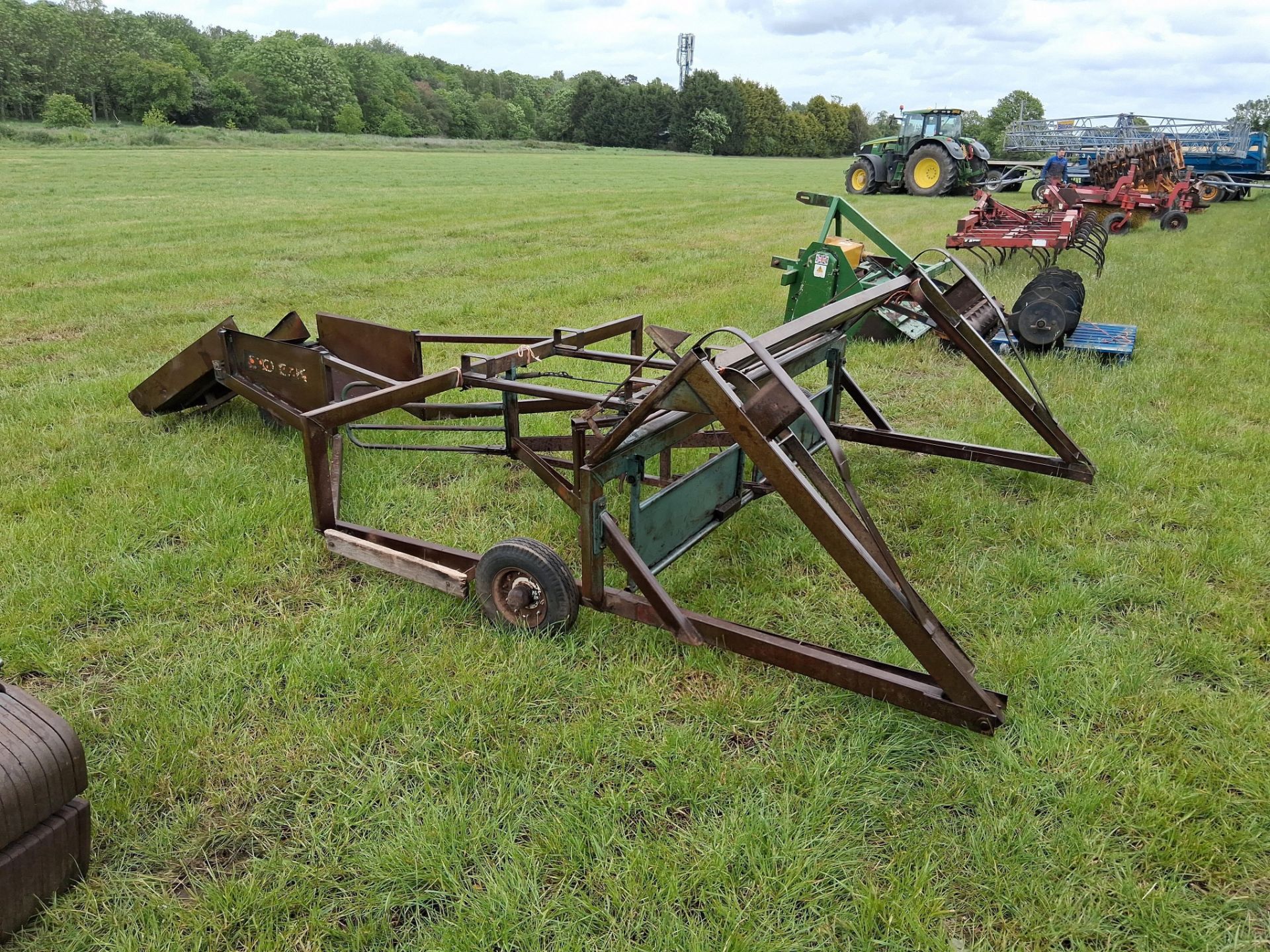 Cooks flat 8 bale sledge - Image 3 of 6