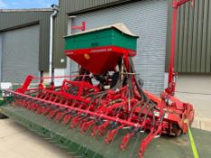 Accord Pneumatic DA Drill And Kuhn HR4004D Power Harrow - (Leicestershire)