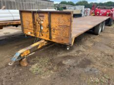 1996 Brian Legg Flat Trailer - (Suffolk)