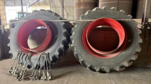 Dual Wheels, 520/85R46 - (East Yorkshire)