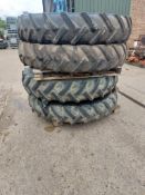 4No. Narrow Wheels - (Cambridgeshire)