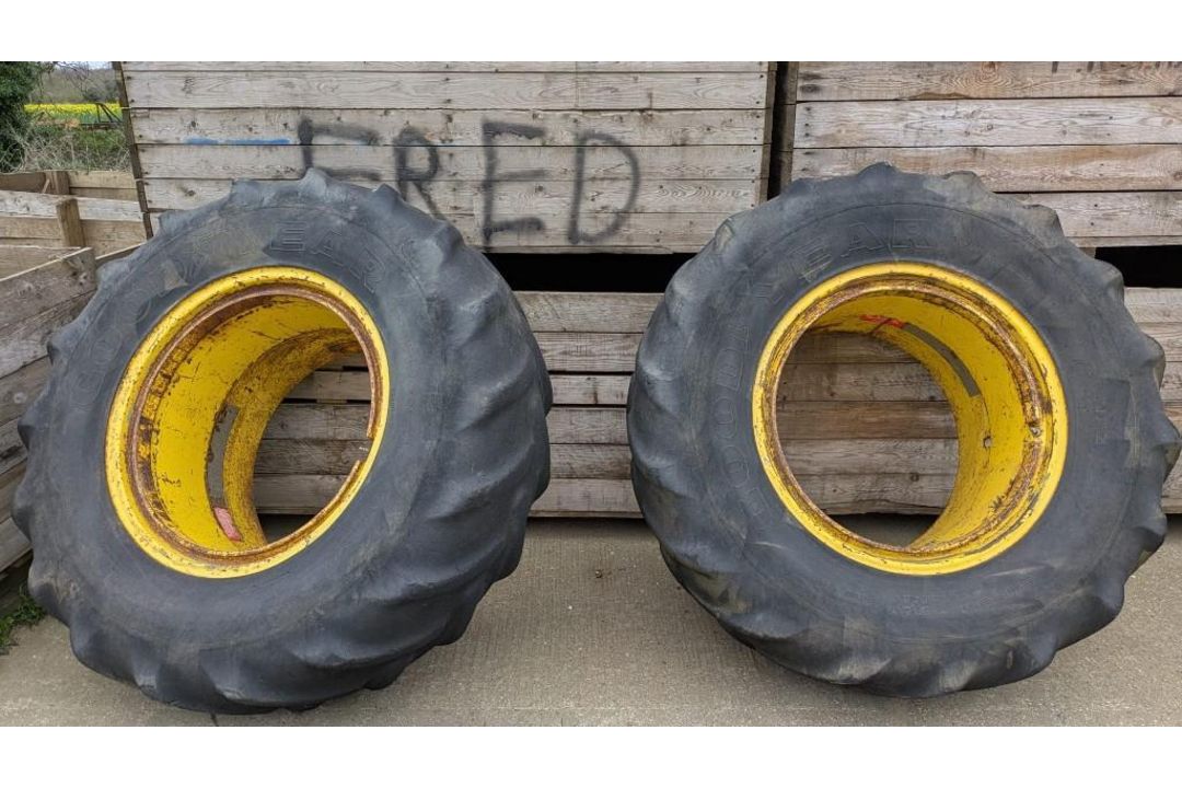 Stocks Trelleborg & Goodyear Dual Wheels - (Norfolk) - Image 1 of 4