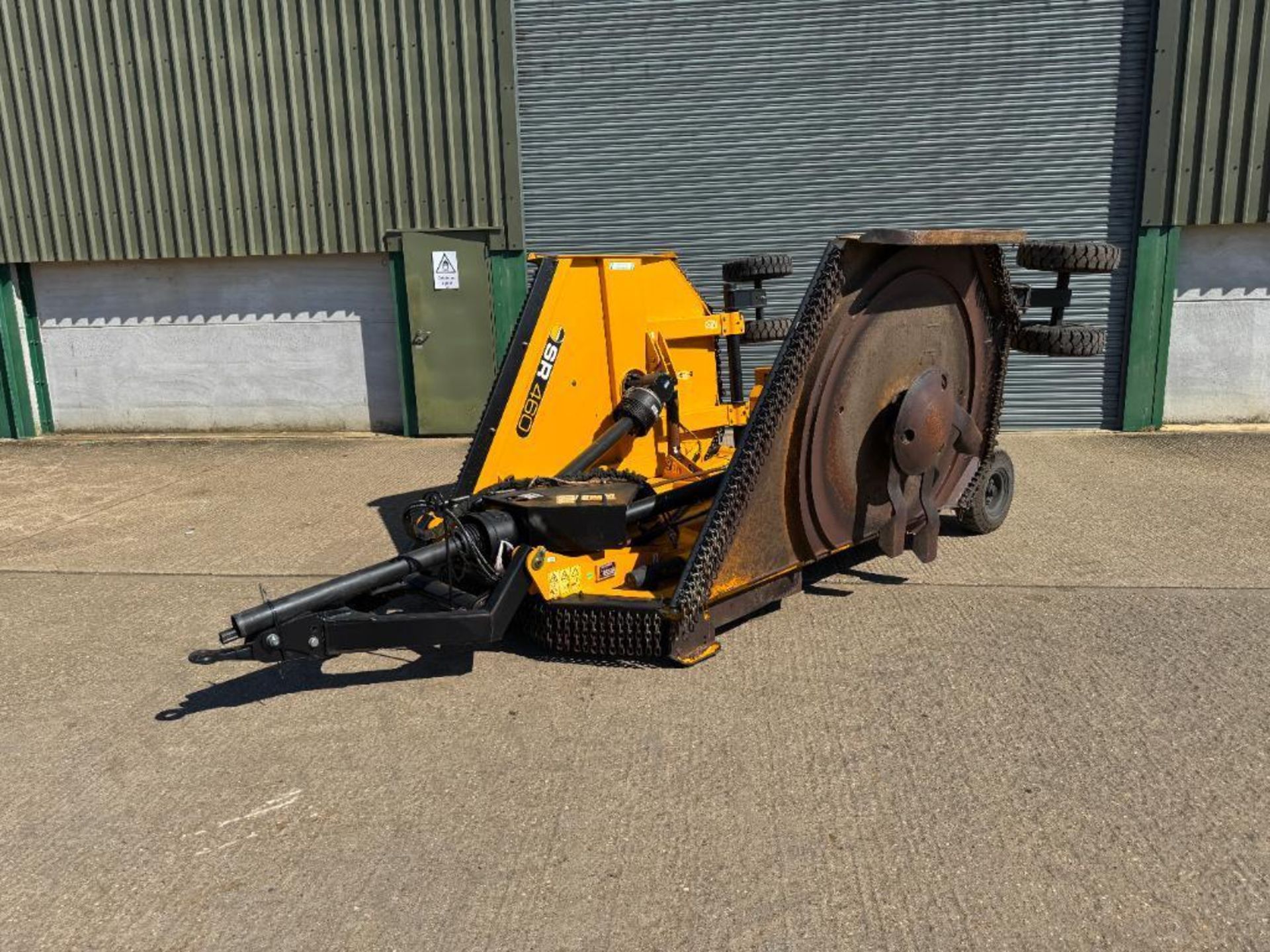 2019 McConnel SR460 4.6m batwing pasture topper, hydraulic folding . Serial No: M1957141 NB: Manual - Image 5 of 18