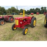1962 David Brown 990 Implematic 2wd tractor, diesel, 3 point linkage, swinging drawbar, PTO, single