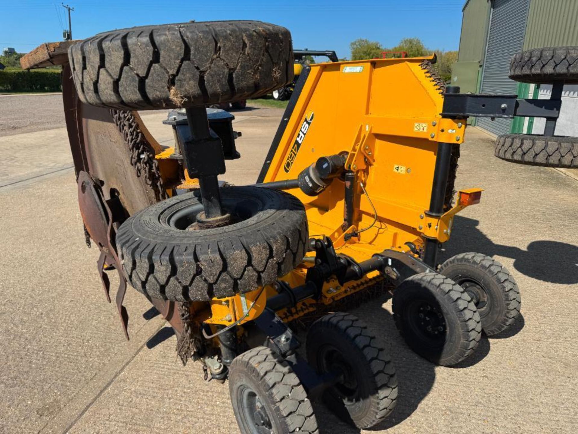 2019 McConnel SR460 4.6m batwing pasture topper, hydraulic folding . Serial No: M1957141 NB: Manual - Image 10 of 18