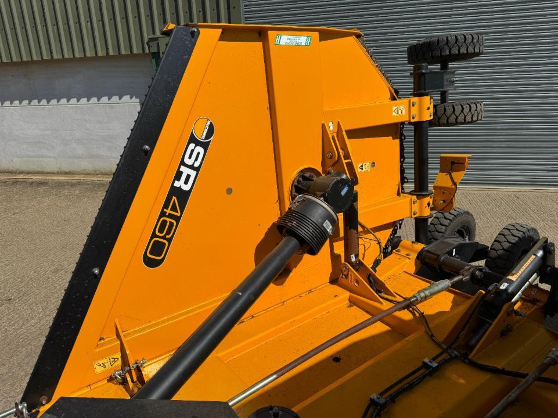 2019 McConnel SR460 4.6m batwing pasture topper, hydraulic folding . Serial No: M1957141 NB: Manual - Image 7 of 18