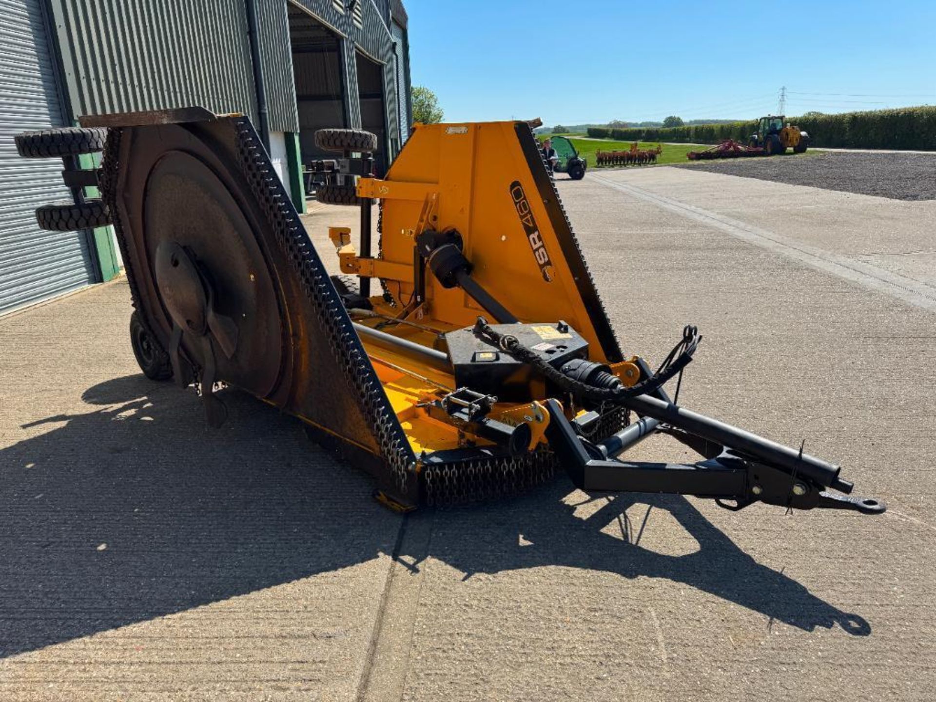 2019 McConnel SR460 4.6m batwing pasture topper, hydraulic folding . Serial No: M1957141 NB: Manual - Image 14 of 18