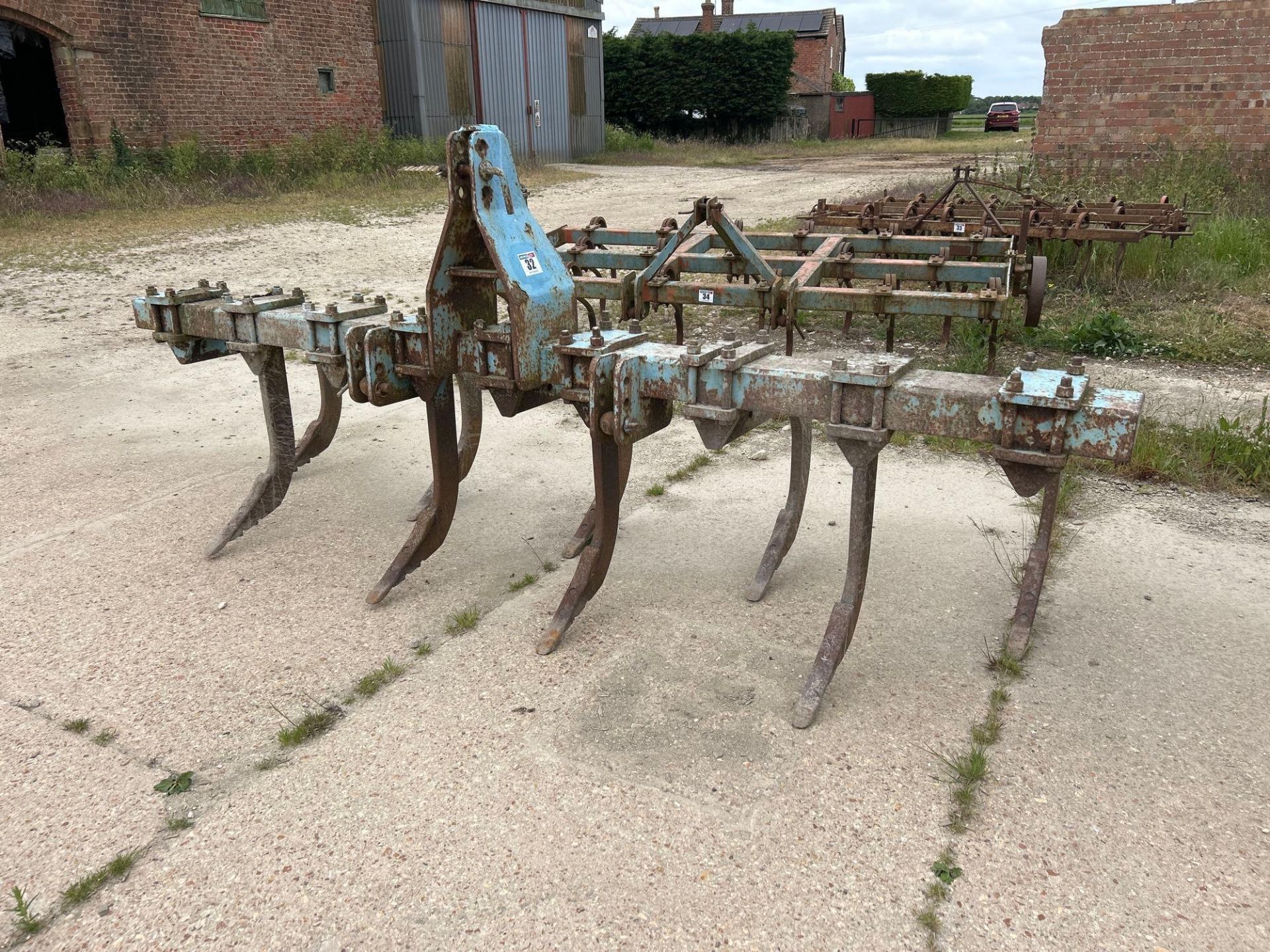Ransomes fixed tine toolbar. NB: No VAT