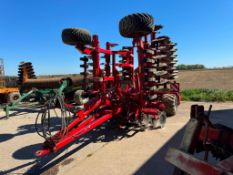 2015 Horsch Joker 6RT 6m hydraulic folding discs, twin row of discs to twin packer with front levell