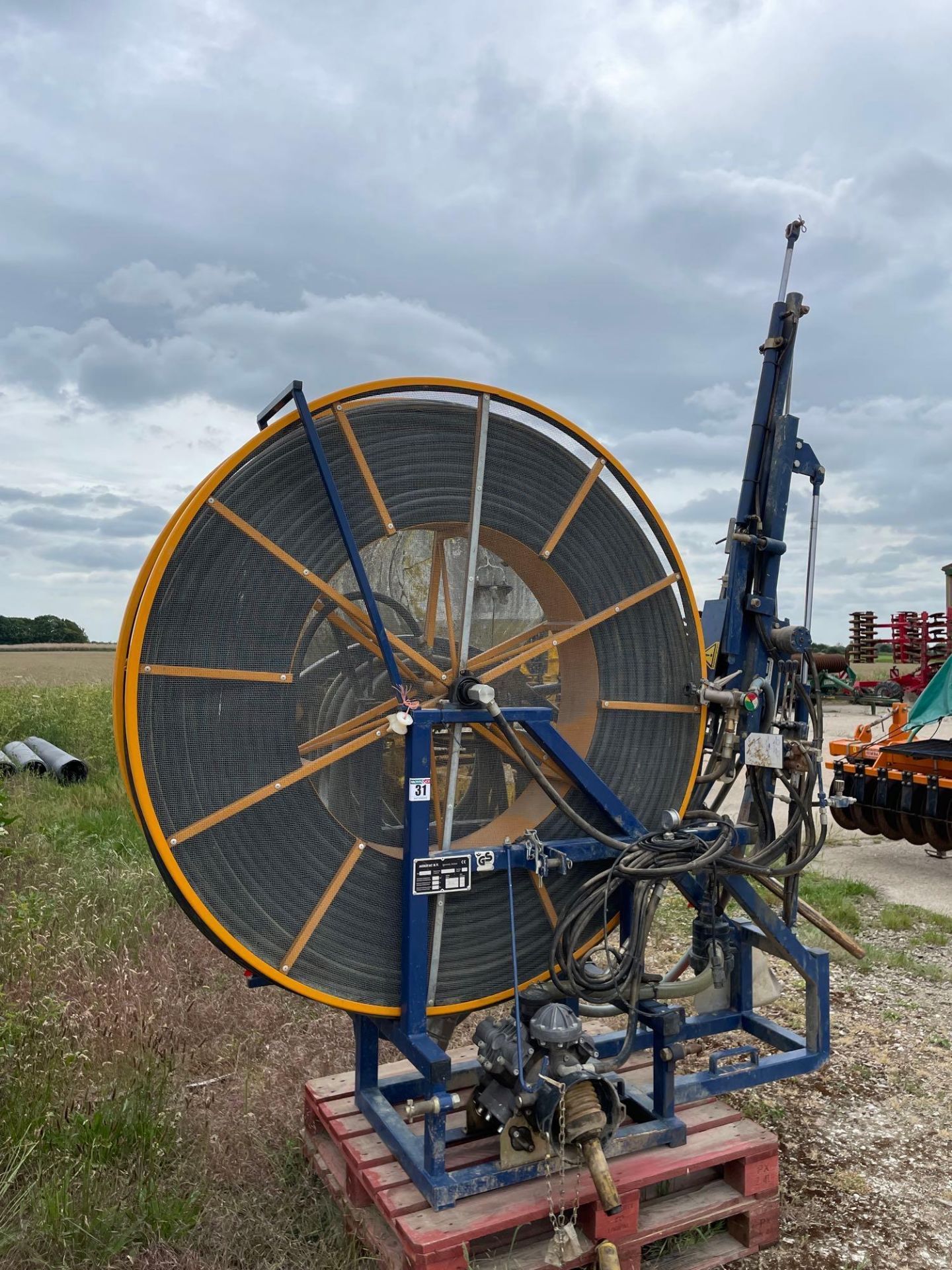 2004 Sieger Agrifac drain jetter with hydraulic control, PTO driven. Serial No: 925040025 - Image 8 of 8