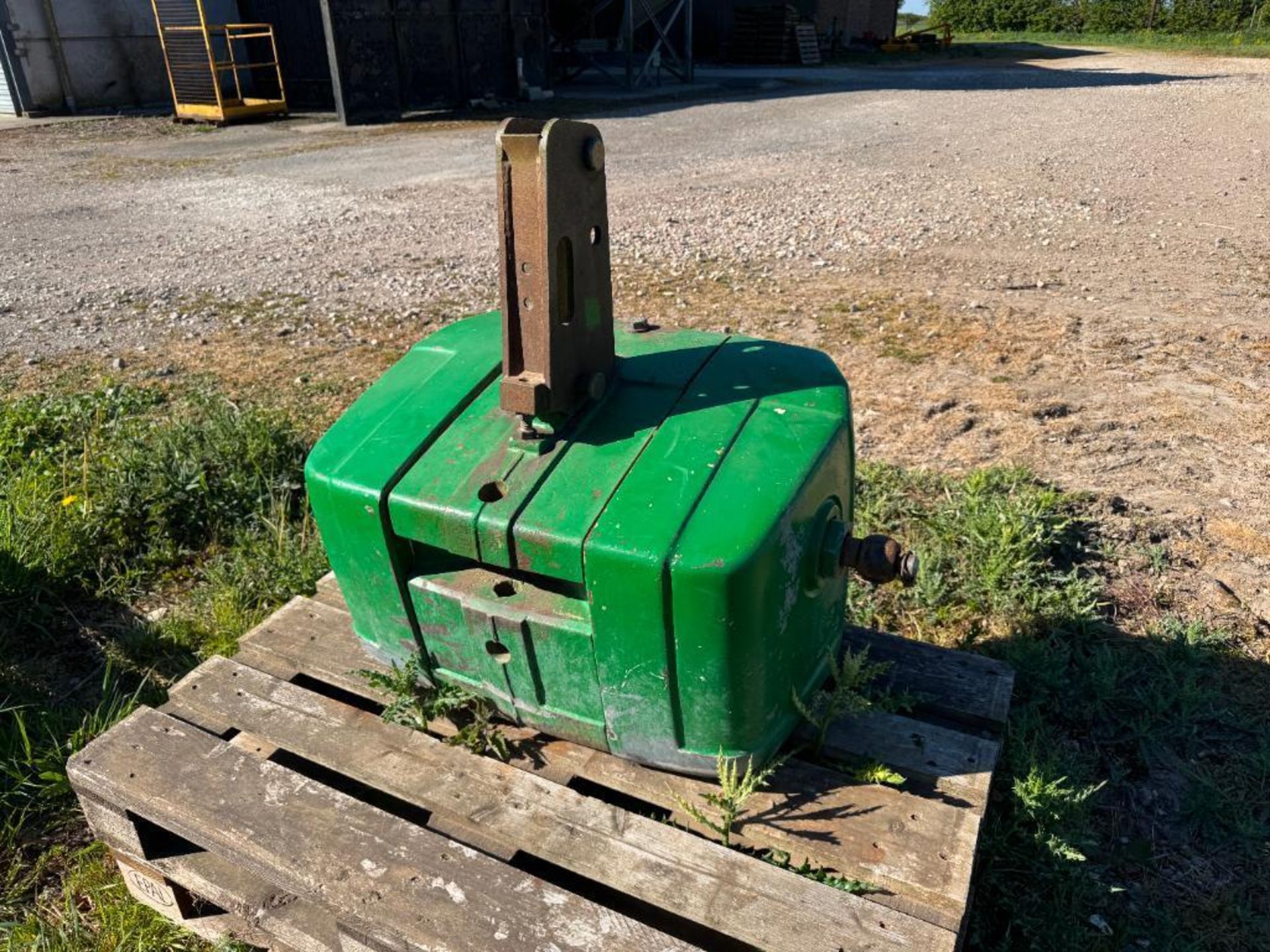 John Deere 900kg front weight block - Image 3 of 5