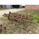 Marskstig 8ft spring tine cultivator, linkage mounted