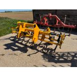 2022 Claydon TerraBlade 3m front mounted interrow hoe with depth wheels. Serial No: TB0080