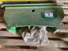 John Deere bolt on tombstone weight frame