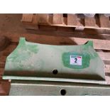 John Deere bolt on tombstone weight frame