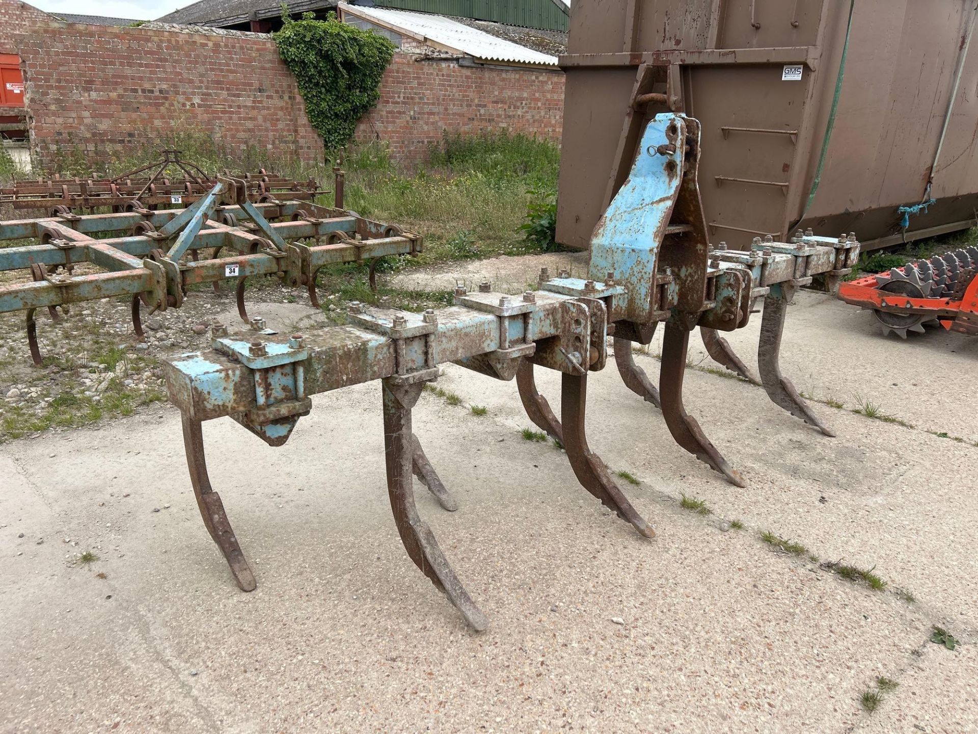 Ransomes fixed tine toolbar. NB: No VAT - Image 2 of 3