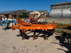 2010 Simba Flatliner 500 5 leg 3.5m subsoiler with rear DD packer with Techneat Terracast V2 applica