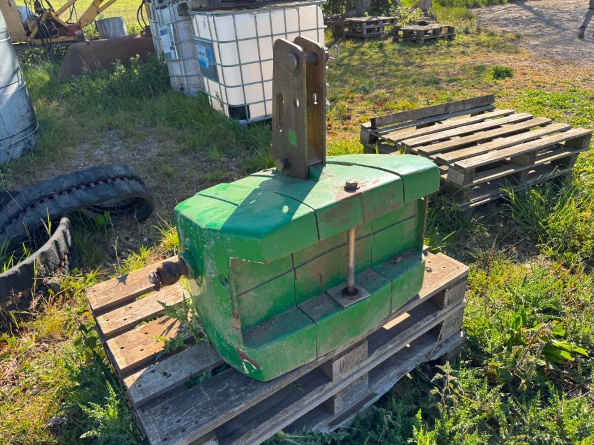 John Deere 900kg front weight block - Image 4 of 5