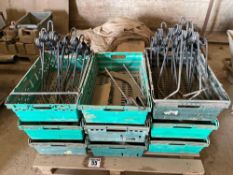 Set Claydon bean coulters and seed chutes