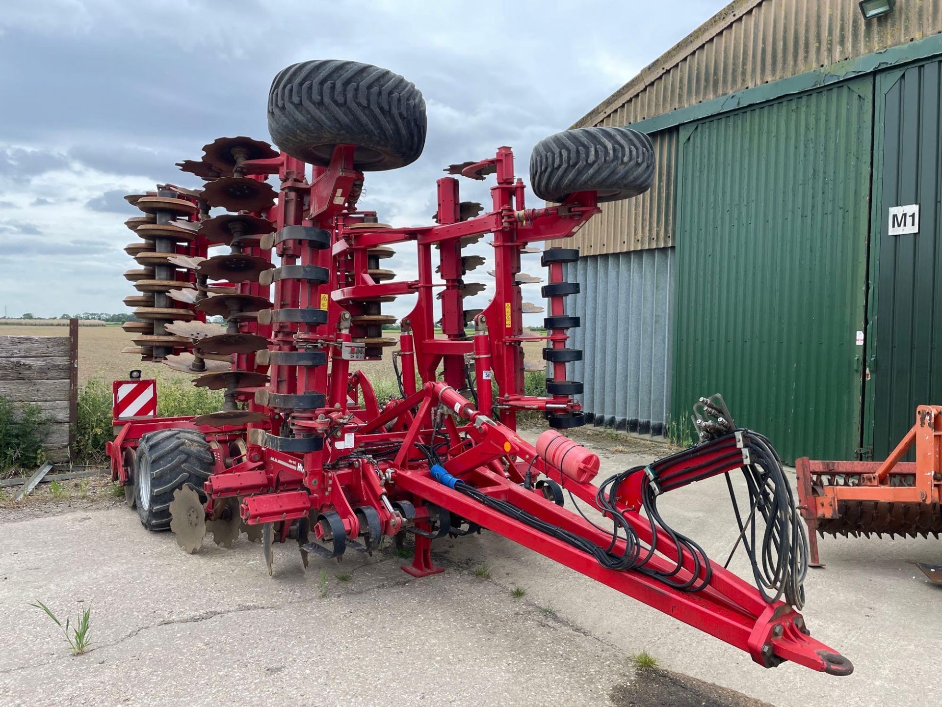 2015 Horsch Joker 6RT 6m hydraulic folding discs, twin row of discs to twin packer with front levell - Image 12 of 13