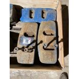 Quantity miscellaneous Ford bolt on front weights. NB: No VAT