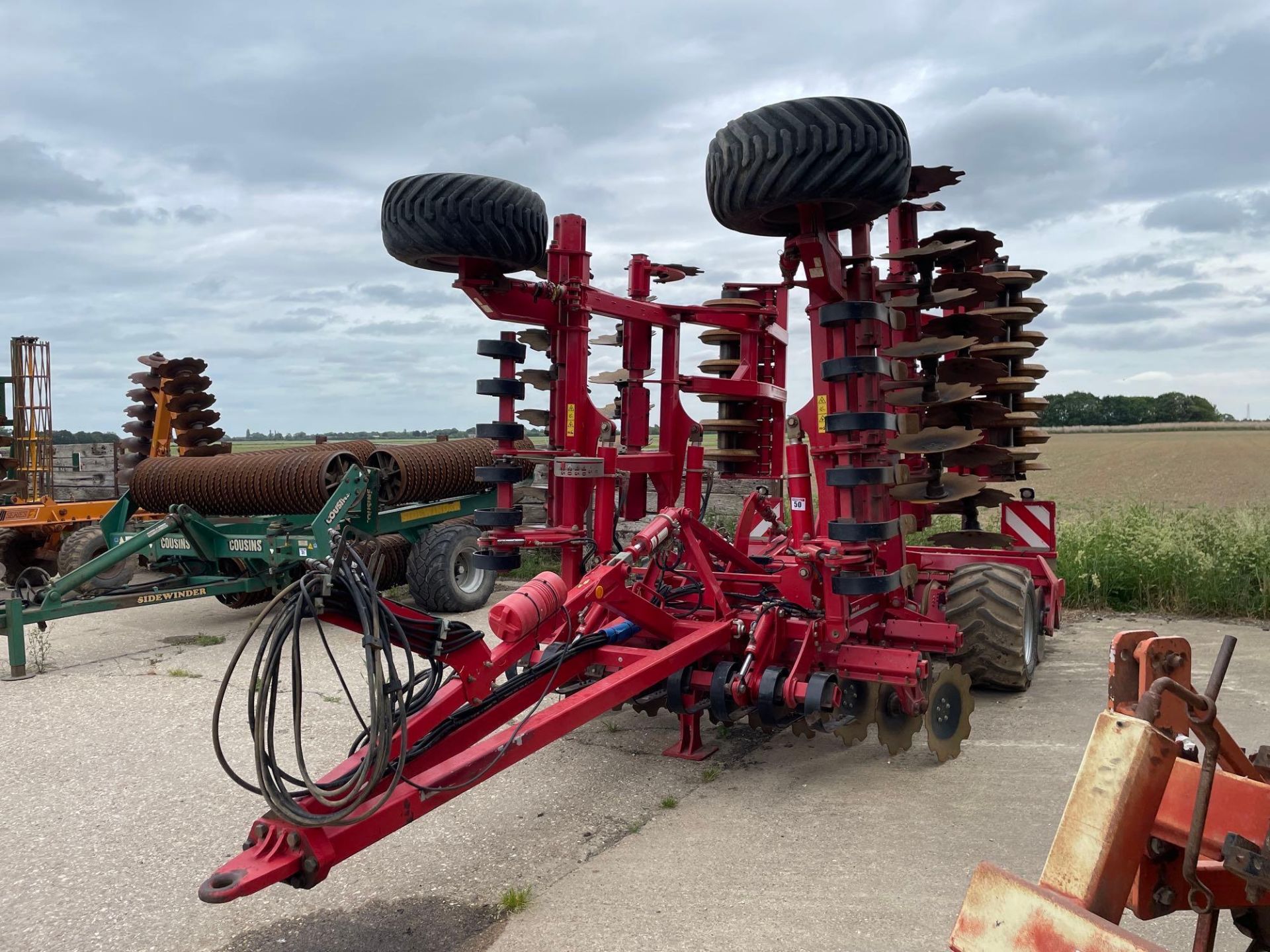 2015 Horsch Joker 6RT 6m hydraulic folding discs, twin row of discs to twin packer with front levell - Image 13 of 13