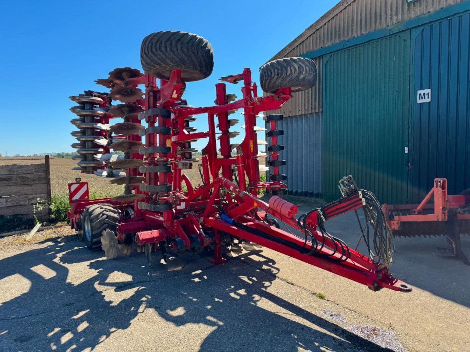 2015 Horsch Joker 6RT 6m hydraulic folding discs, twin row of discs to twin packer with front levell - Image 7 of 13