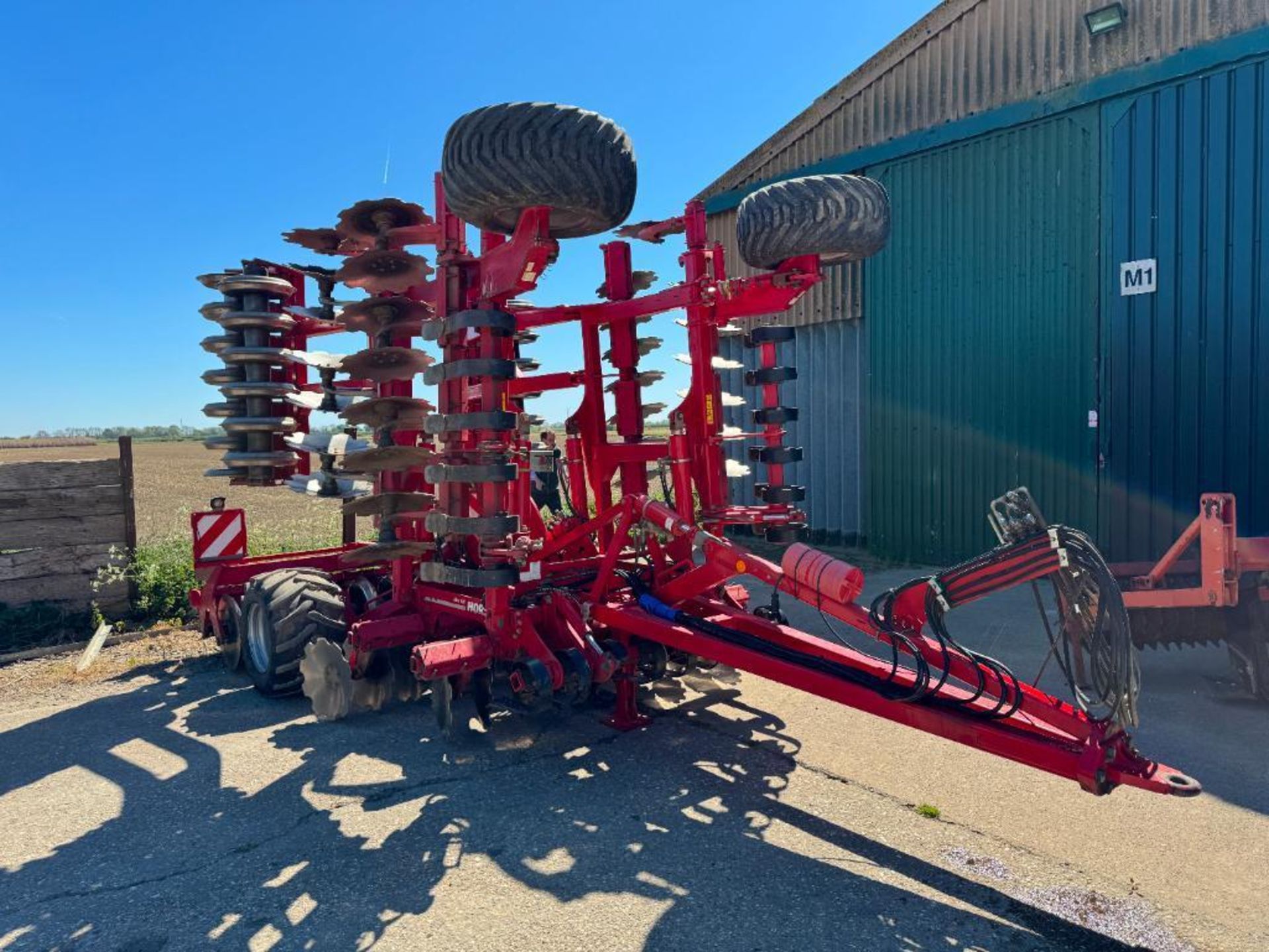 2015 Horsch Joker 6RT 6m hydraulic folding discs, twin row of discs to twin packer with front levell - Image 5 of 13
