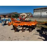 2010 Simba Flatliner 500 5 leg 3.5m subsoiler with Tilso sabre mono legs and rear DD packer with Tec