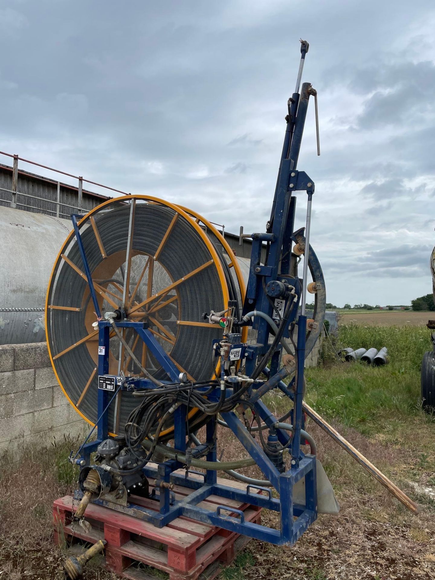 2004 Sieger Agrifac drain jetter with hydraulic control, PTO driven. Serial No: 925040025