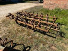 Marskstig 8ft spring tine cultivator, linkage mounted