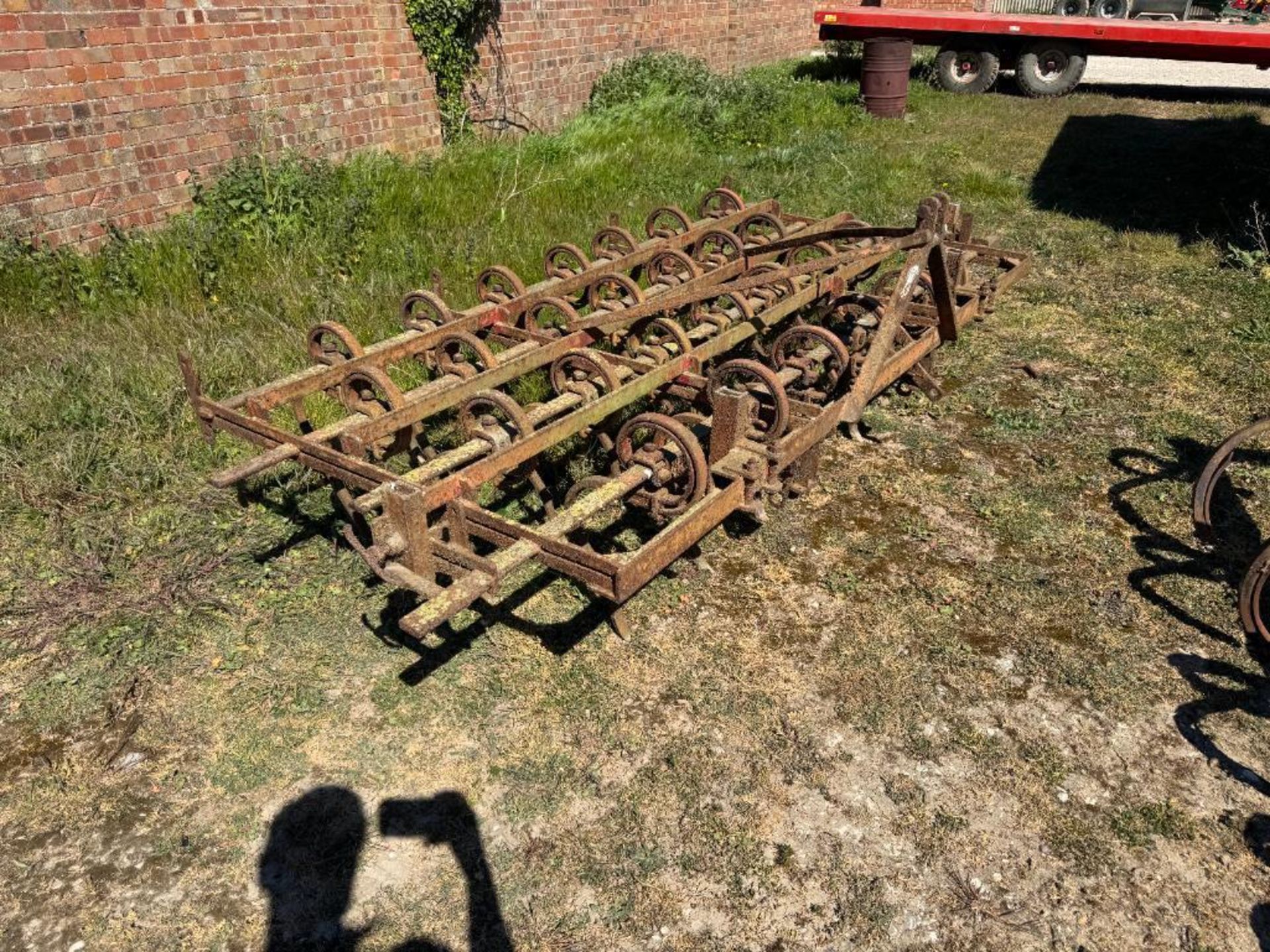 Marskstig 8ft spring tine cultivator, linkage mounted - Image 3 of 5