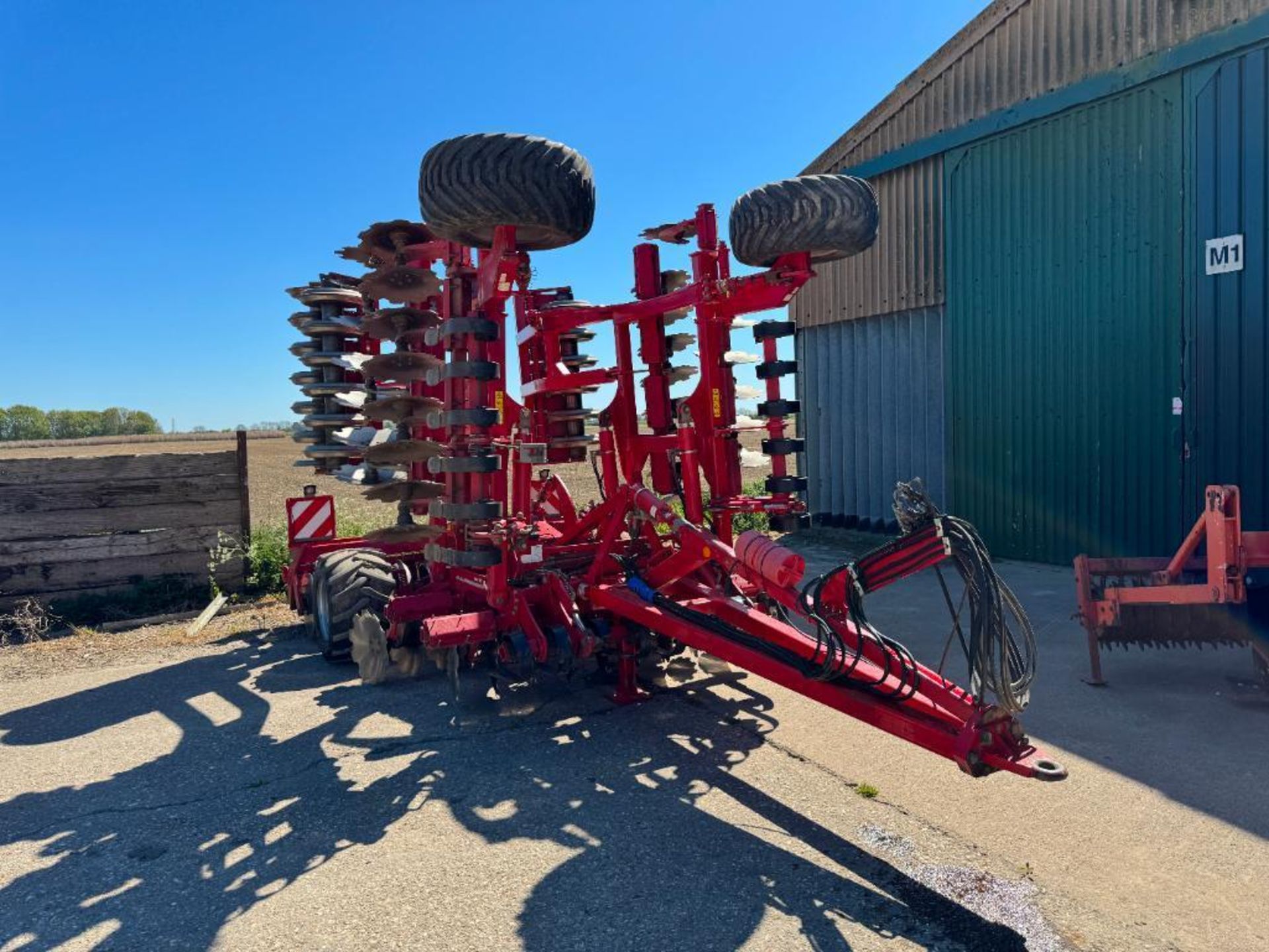 2015 Horsch Joker 6RT 6m hydraulic folding discs, twin row of discs to twin packer with front levell - Image 6 of 13