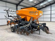 2018 Mzuri 3m Pro-Til Select 3T trailed drill with Xact precision maize kit, ISOBUS and RDS Artemis