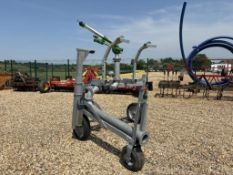 3 wheel irrigation boom with irrigation gun