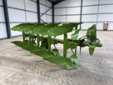 1996 Dowdeswell DP100S 5 furrow plough with manual vari-width, hydraulic front furrow, shearbolt pro