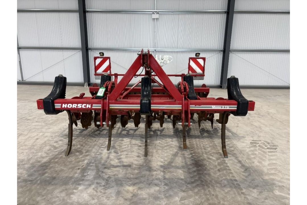 2013 Horsch Joker 3CT 3m disc harrow with Steel Disc packer and front leading Mono 3TG tine tool bar - Image 2 of 5