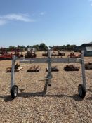 3 wheel irrigation boom
