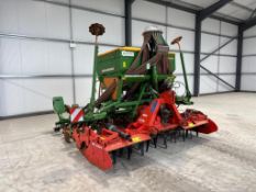 2013 Amazone AD-P303 Special combination drill c/w hydraulic fan, disc coulters, AmaLog + control bo