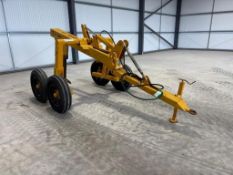 2008 Michael Moore Hi-Rider trailed single leg mole plough