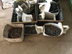 Fencing staples/hardware