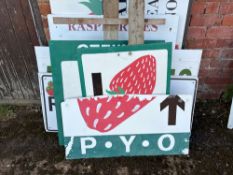 Pick your own signs
