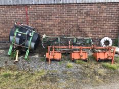 2no band sprayers and tank