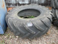 Single Michelin 710/70R38 tyre only, spares or repair