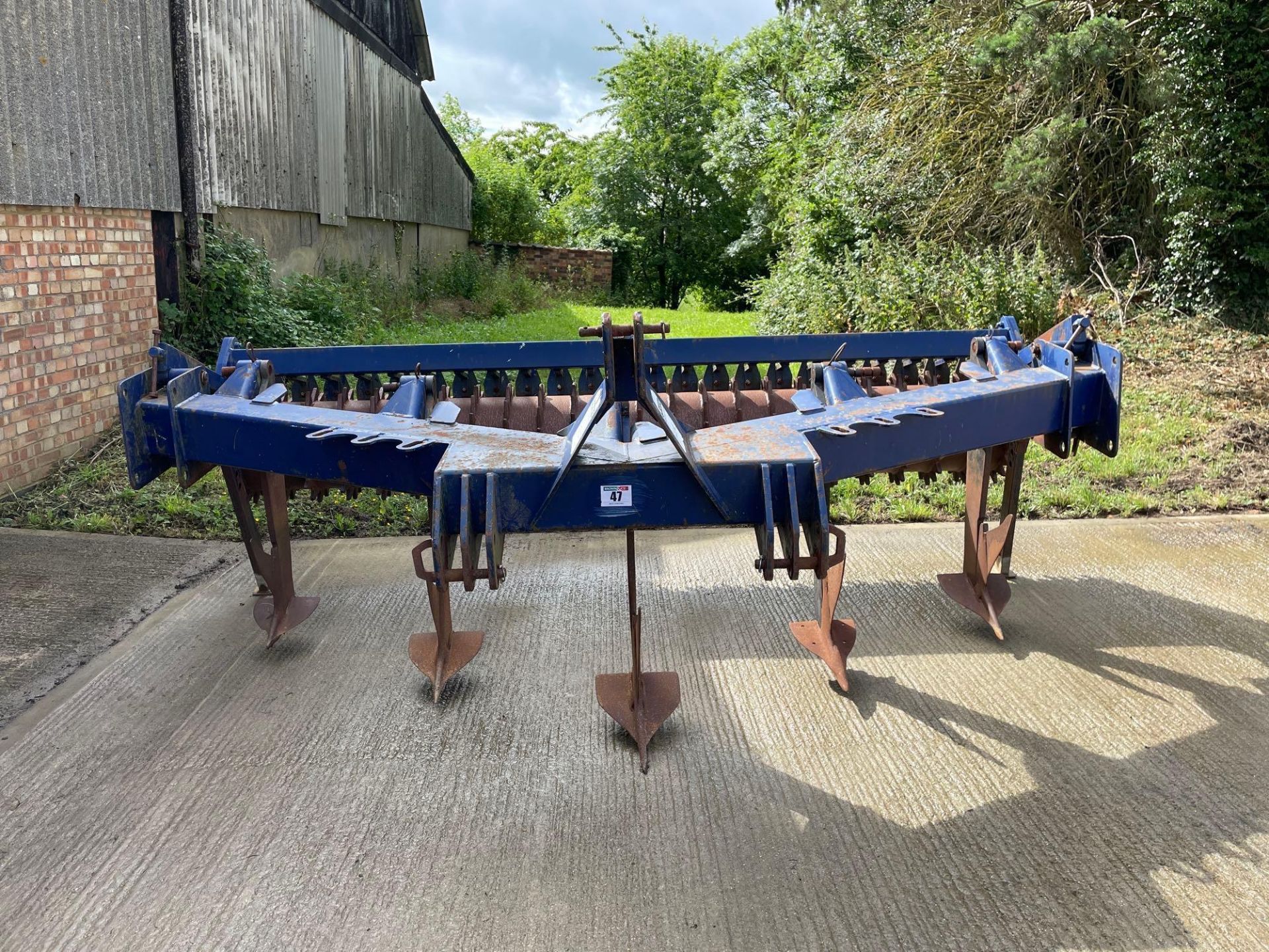 Tim Howard 5 leg 3.5m subsoiler with rear tooth packer - Image 13 of 34